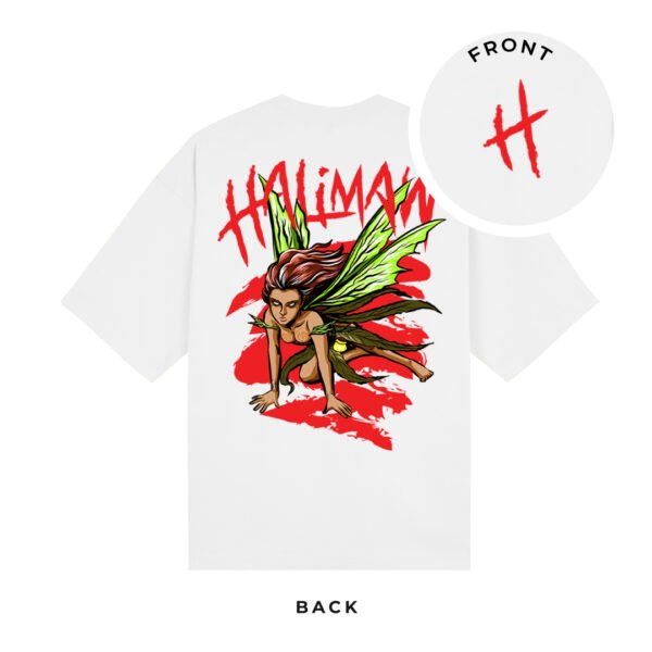 1 myth - with circle_diwata white FilipinoMythSeries Diwata TShirt